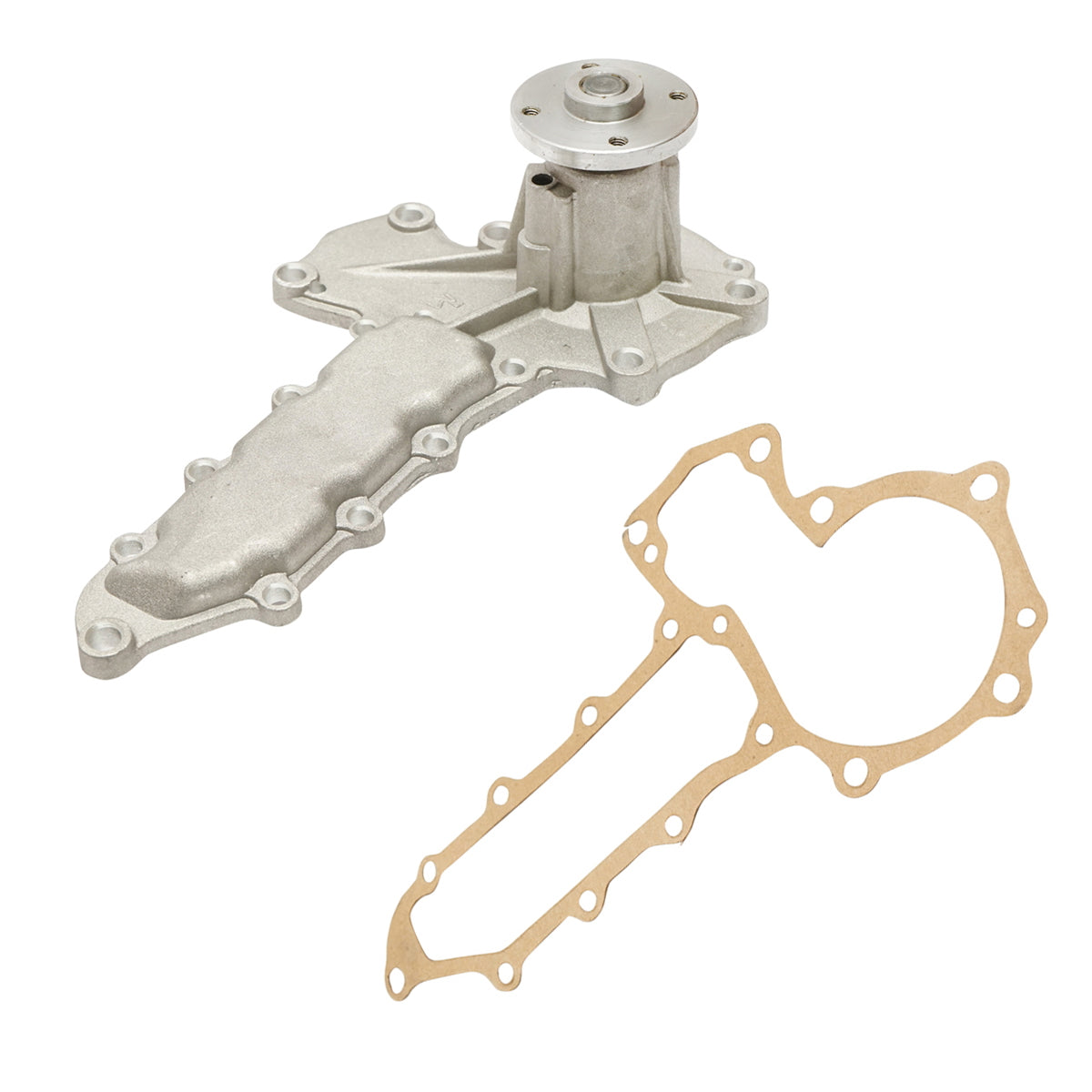 Water pump for New Holland, Bobcat, Kubota OEM codes 6653941, 6684225, 15521-73033, 15521-73030, 15521-73035